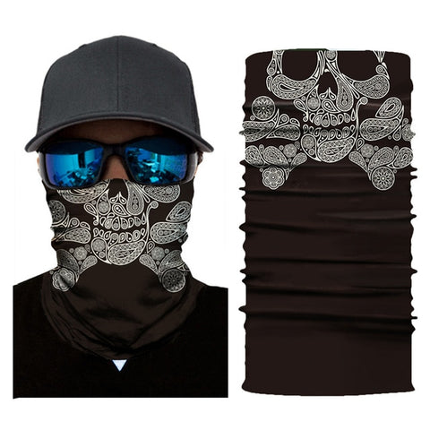 Motorcycle Face Mask Motorbike Headwear Riding Scarf Cycling Neck Headband Fullface Shield Mask Moto Helmet Bandana Motera Cap