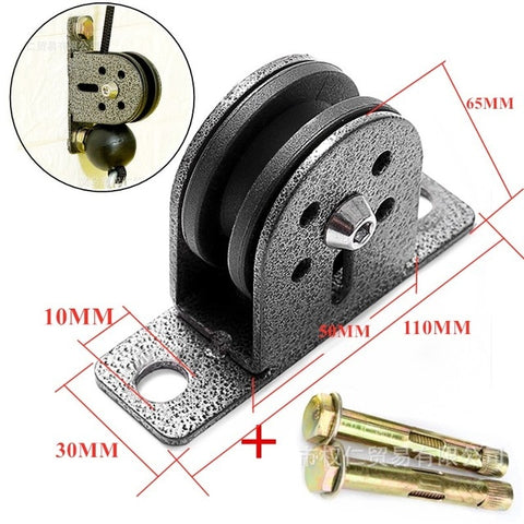 Cable Machine Attachments Tricep Rope D-Handle Cable Pully Optional for Gym Fitness Equipment Weight Lifting Workout Accessories