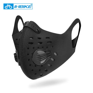 INBIKE PM2.5 Respirator Mask For Running Fitness Training Sports Mascara Airsoft Bicycle Mouth-Muffle Bicycle Masks Face Cover