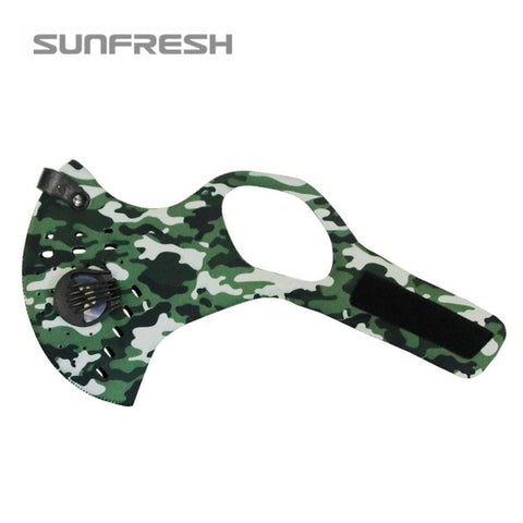 New product dust neoprene sport mask fashion custom printed cotton n95 pm2.5 smog cycling training mask fitness mask