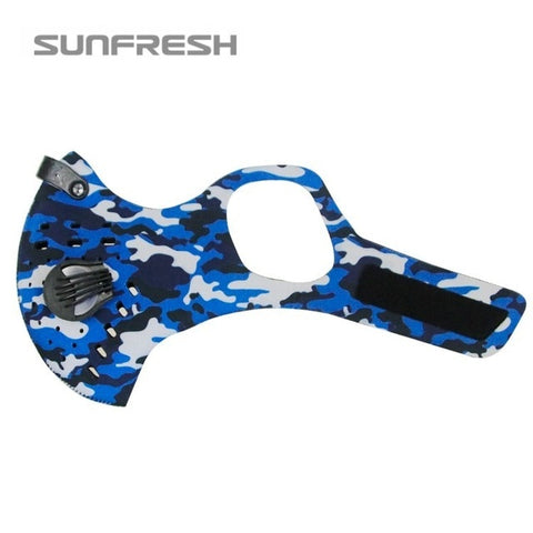 New product dust neoprene sport mask fashion custom printed cotton n95 pm2.5 smog cycling training mask fitness mask