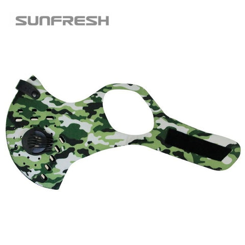 New product dust neoprene sport mask fashion custom printed cotton n95 pm2.5 smog cycling training mask fitness mask