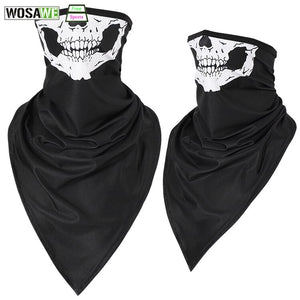 WOSAWE Cycling Face Mask mtb Mountain Bike Bandana Sun Protection Breathable Riding Balaclava Sports Fitness Scarf Face Shield