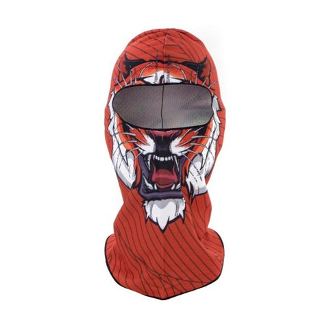 Outdoor Mask Biking Hiking Climbing Fitness Sport Printed Cycling Face Mask Multi Function Windproof Head Scarf Riding Mask