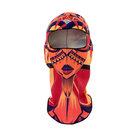 Outdoor Mask Biking Hiking Climbing Fitness Sport Printed Cycling Face Mask Multi Function Windproof Head Scarf Riding Mask