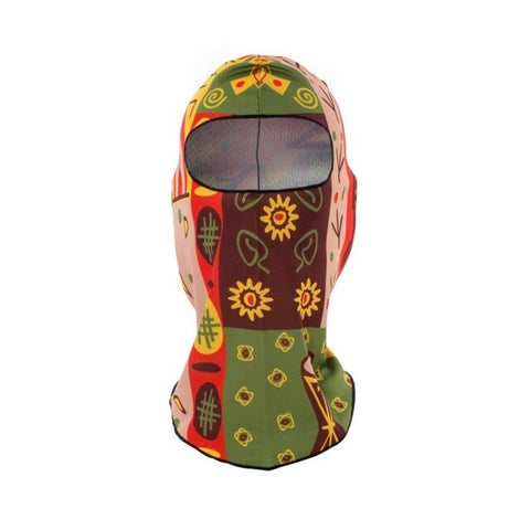 Outdoor Mask Biking Hiking Climbing Fitness Sport Printed Cycling Face Mask Multi Function Windproof Head Scarf Riding Mask