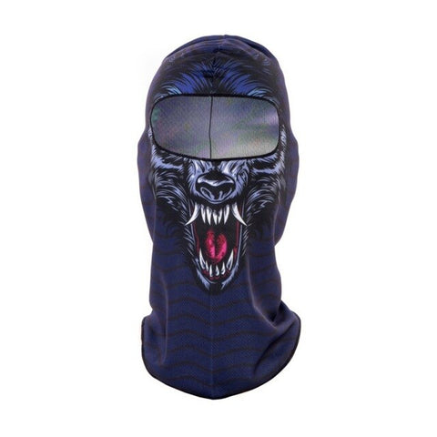 Outdoor Mask Biking Hiking Climbing Fitness Sport Printed Cycling Face Mask Multi Function Windproof Head Scarf Riding Mask