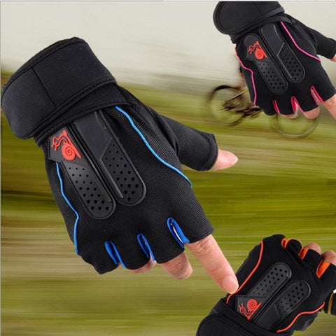 Sports Gym Gloves Half Finger Breathable Weightlifting Fitness Gloves Dumbbell Men Women Weight lifting Gym Gloves Size M/L/XL